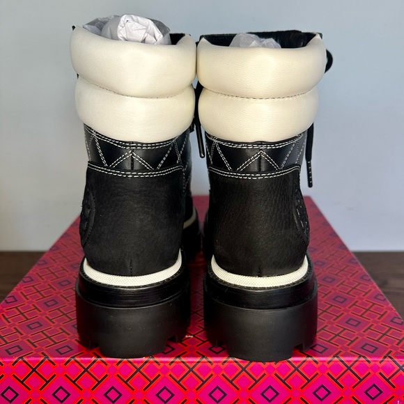 New Tory Burch Miller Lug Sole Boots Bloomingdale’s 150th Anniversary Exclusive - Picture 4 of 12